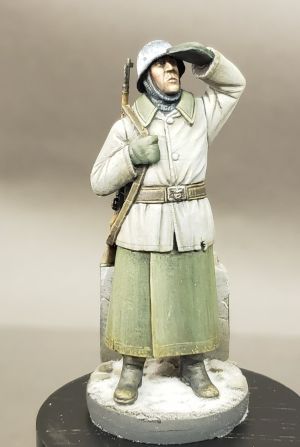 S2KW109 - WWII German in snow smock
